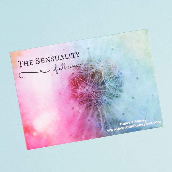 August - The sensuality of all senses