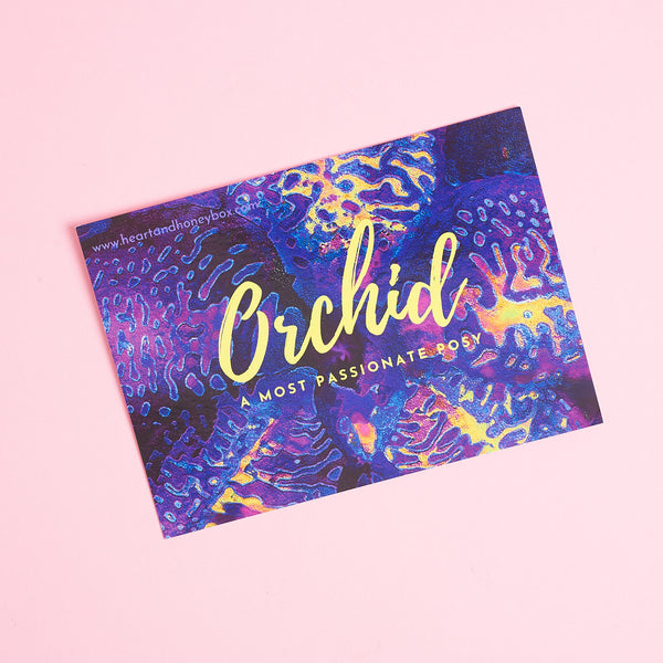 Orchid: A Most Passionate Posy