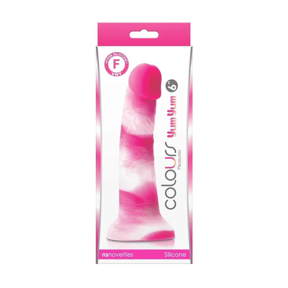 6" Colours Pleasures Yum Yum Silicone Dil