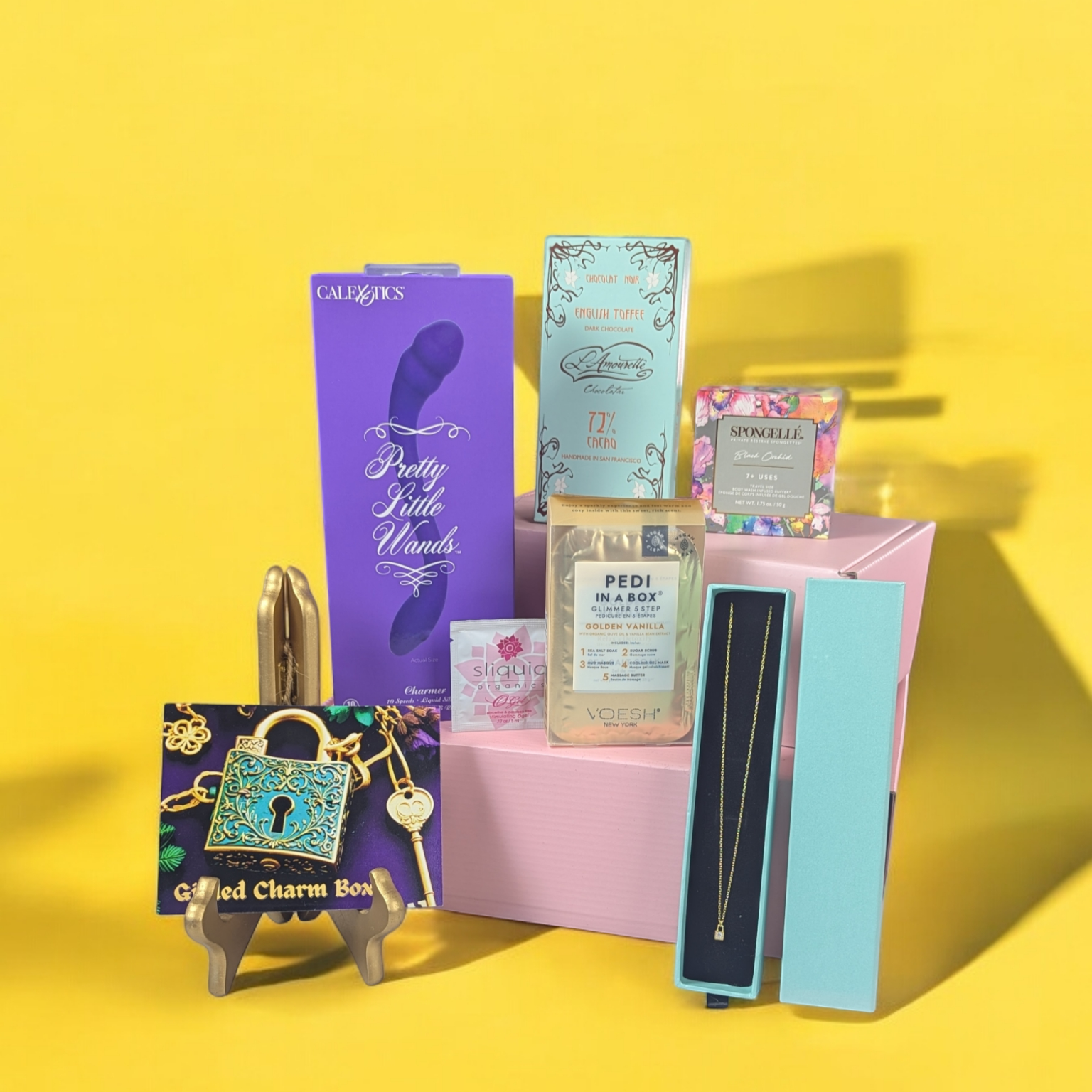 GIlded Charm Box