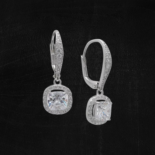 Affair to Remember Halo Drop Earrings