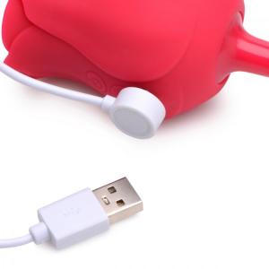Bloomgasm The Rose Buzz Dual Ended Air-Stim Rose