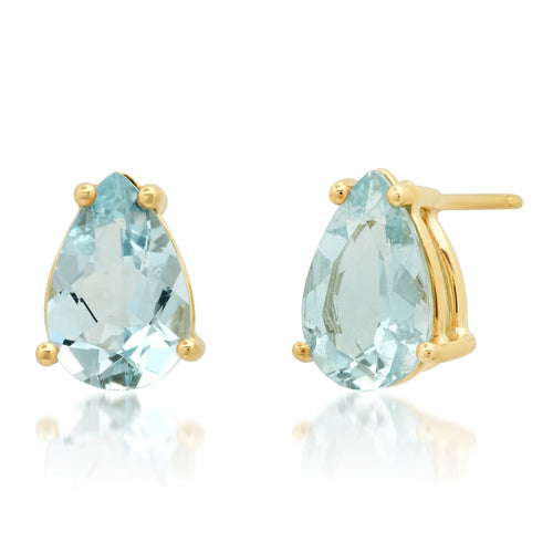 Sea Spirit Aquamarine Studs