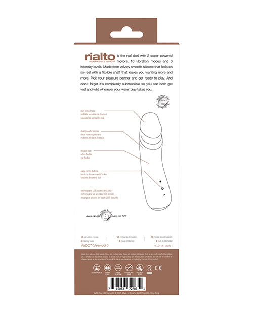 VeDO Rialto Rechargeable Vibrating Dil