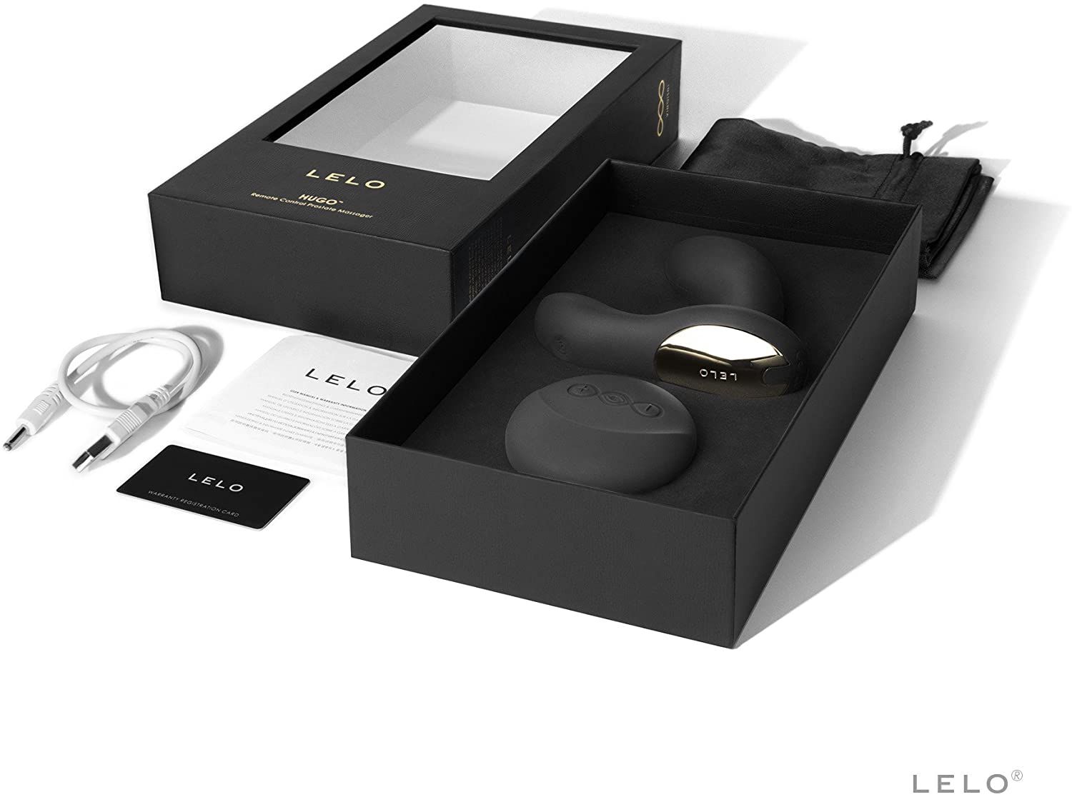 Lelo Hugo Prostate Massager with Remote Control